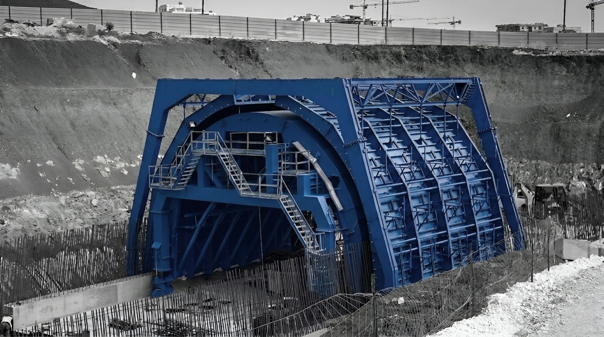 תבניות למנהרת Cut & Cover – מנהרת העמק
